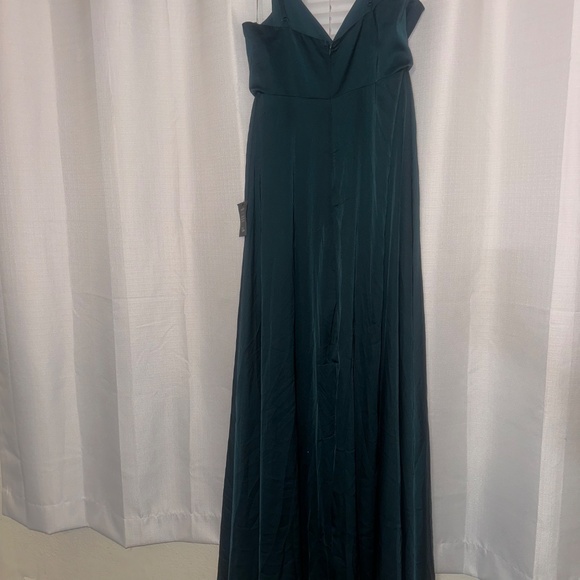Lulu’s Emerald Green Bridesmaid Dress - Picture 2 of 6